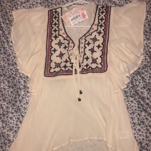 Soulmates cream blouse
